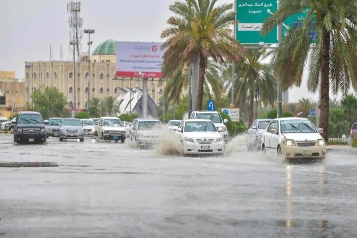 صورة معبرة عن المطر