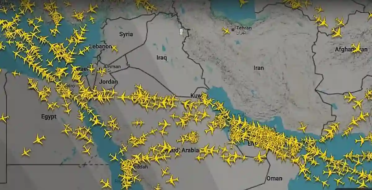 المجال الجوي السعودي