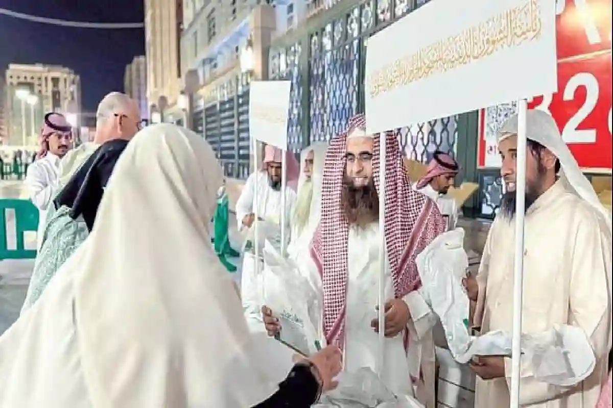 الشؤون الدينية تطلق مبادرة مطبوعات ومطويات في المسجد النبوي.