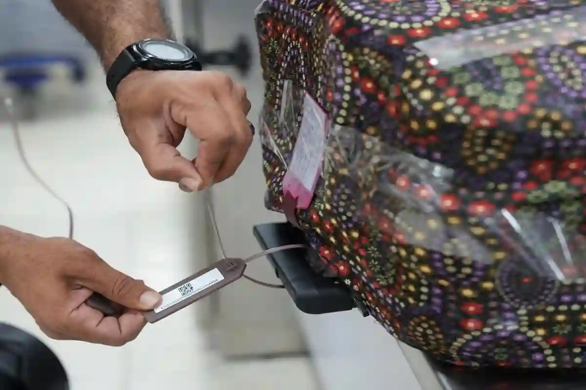 فرز وترميز الأمتعة